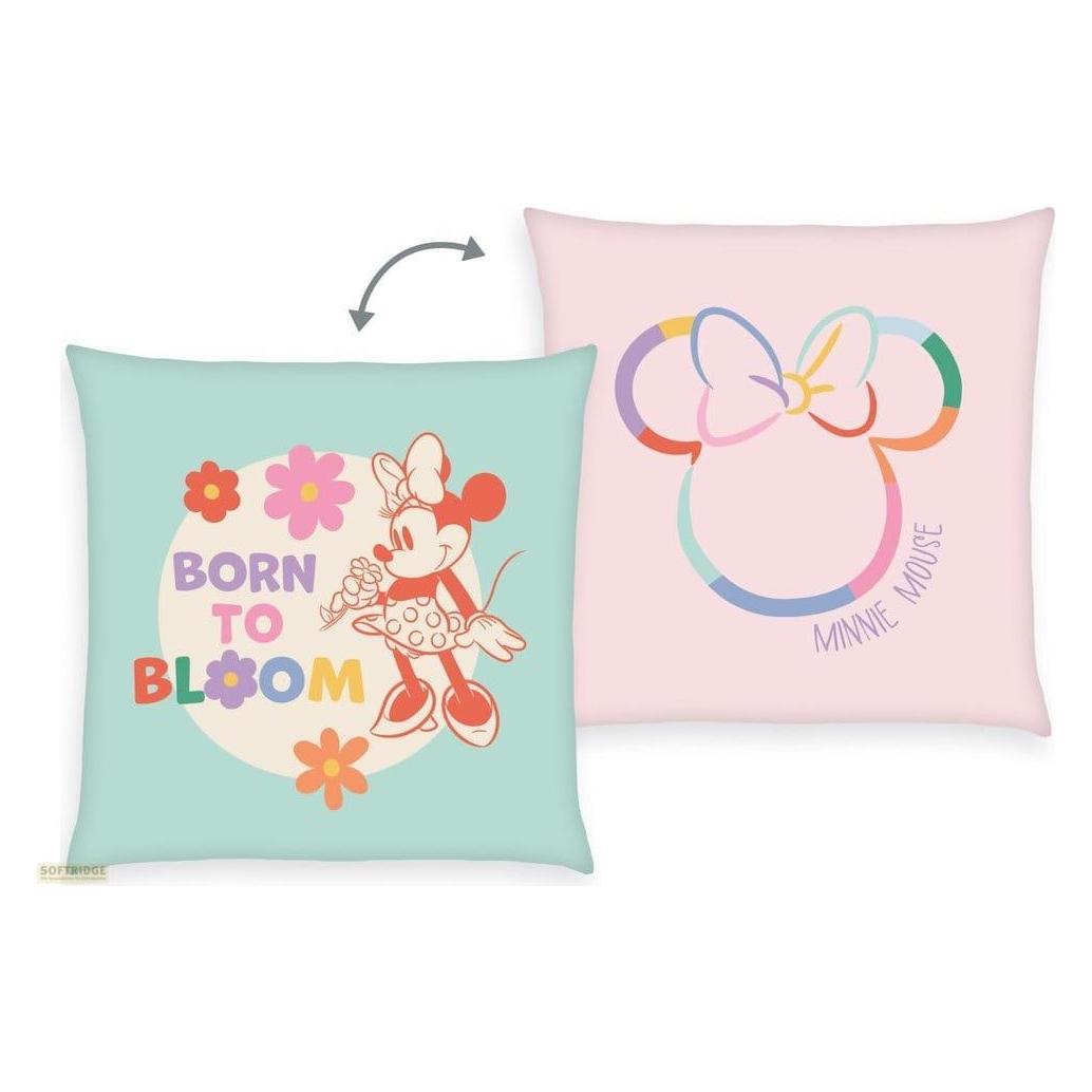 Herding Disney coussin Soft Velboa Minnie Mouse Born to Bloom 40 x 40 cm (37.30 x 37.20 cm) (HHE5478437003560)