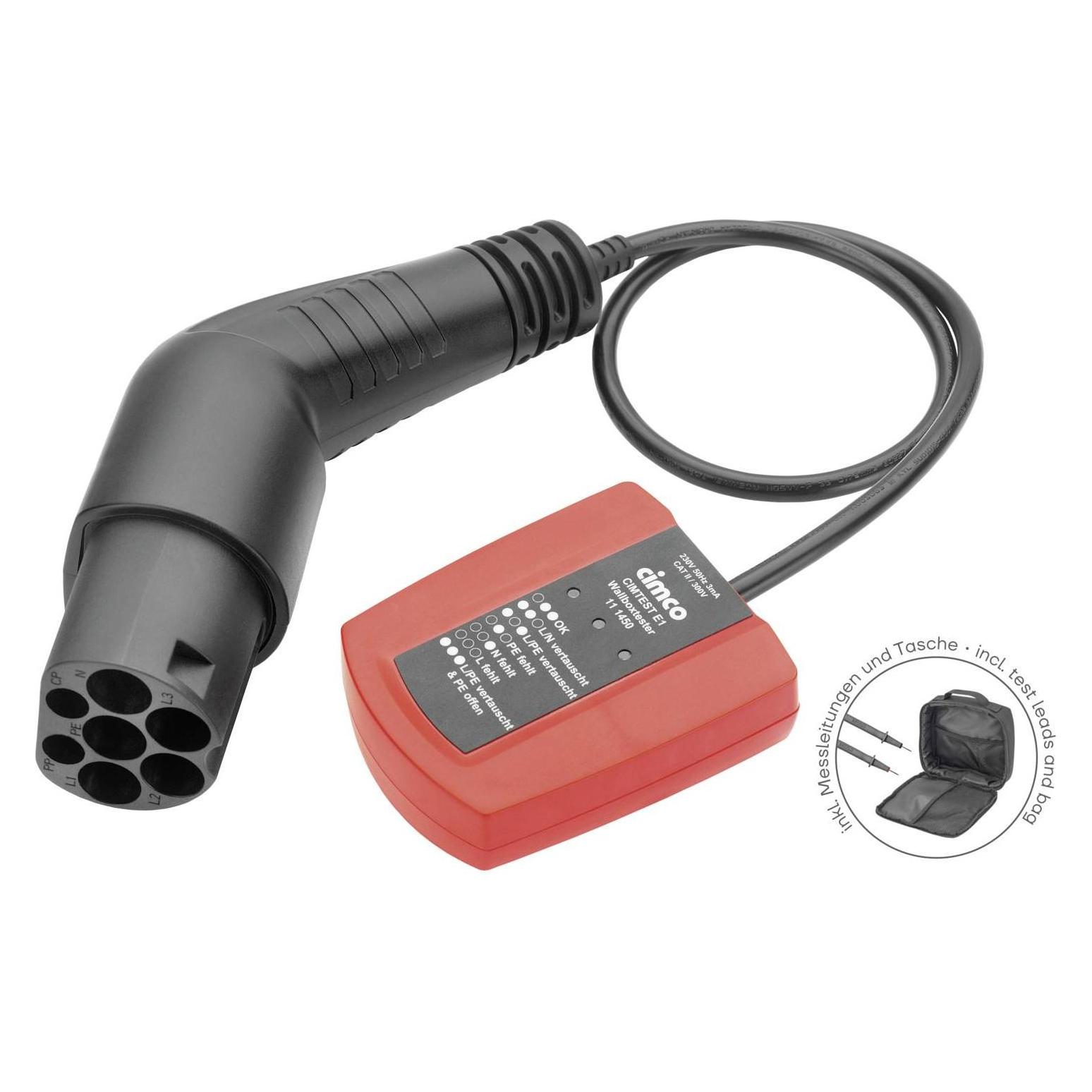 Cimco Wallbox-Tester inkl Tasche (111492)