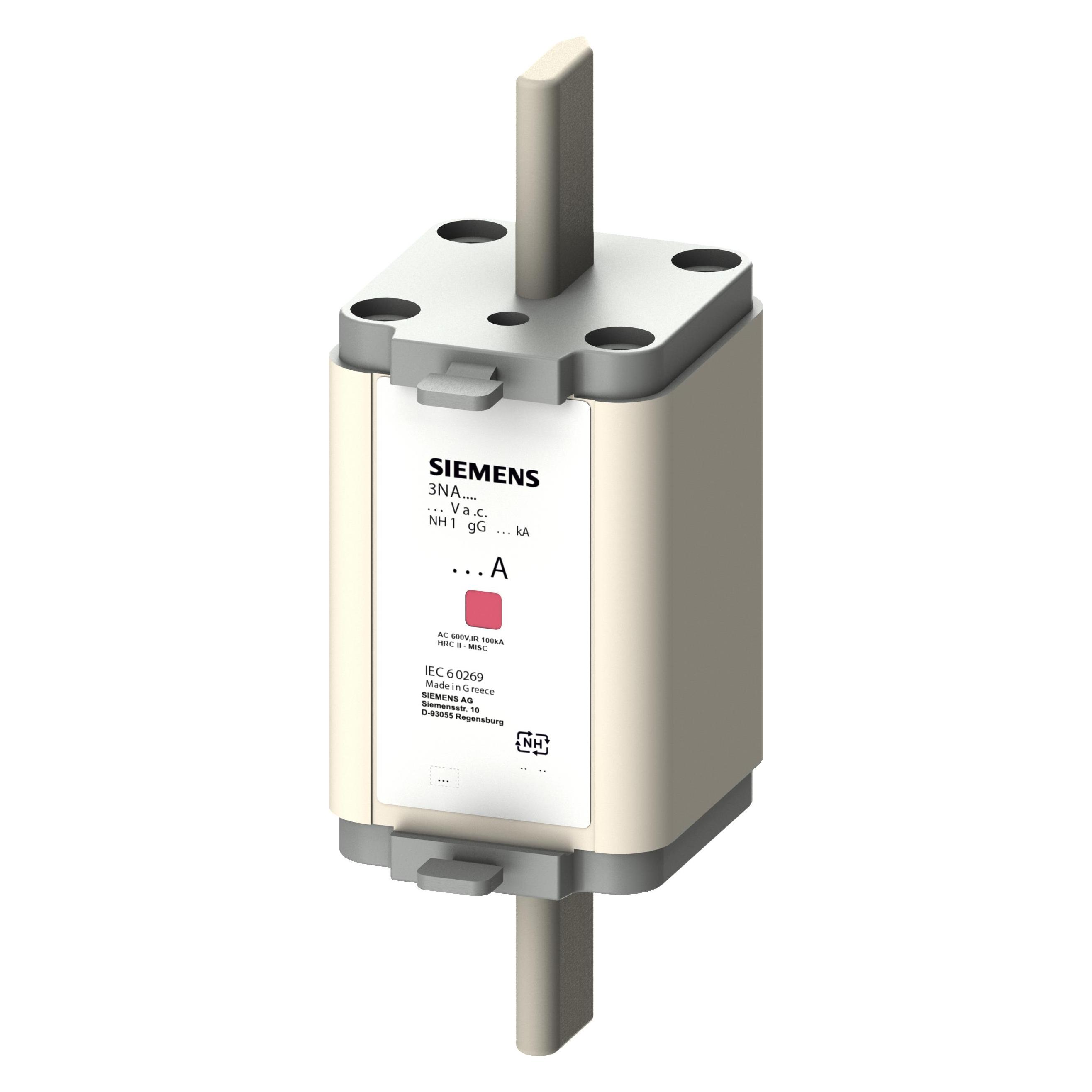 Siemens NHSicherungseinsatz NH1 A gG Un AC Un DC (250 A) (3NA6144)
