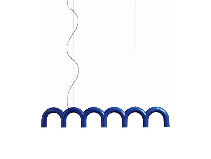 Oblure Pendule Arch 125,6 cm Bleu