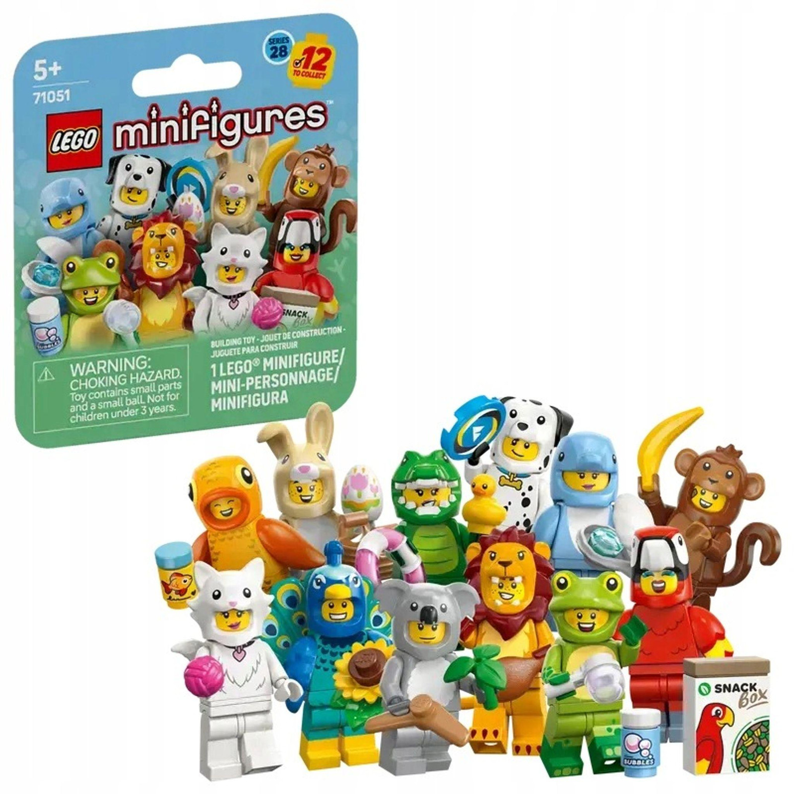 LEGO Minifiguur Dieren Serie 28 Verborgen Doos 71051
