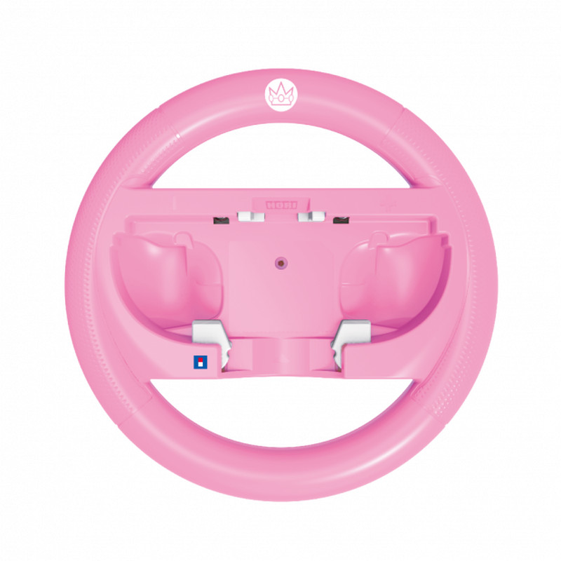 HORI JoyCon stuurwielhouder voor Switch 2 - Peach Edition