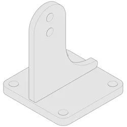 SOMMER Torpfostenbeschlag 75/115 twist 350
