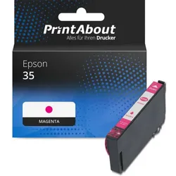 Druckerpatrone kompatibel mit Epson 35 (C13T35834010) - Magenta