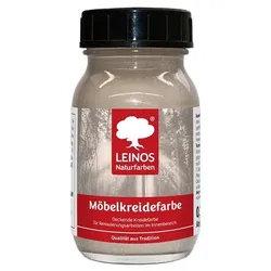 Leinos Möbelkreidefarbe 637 Vanille - 0,1 l Glas
