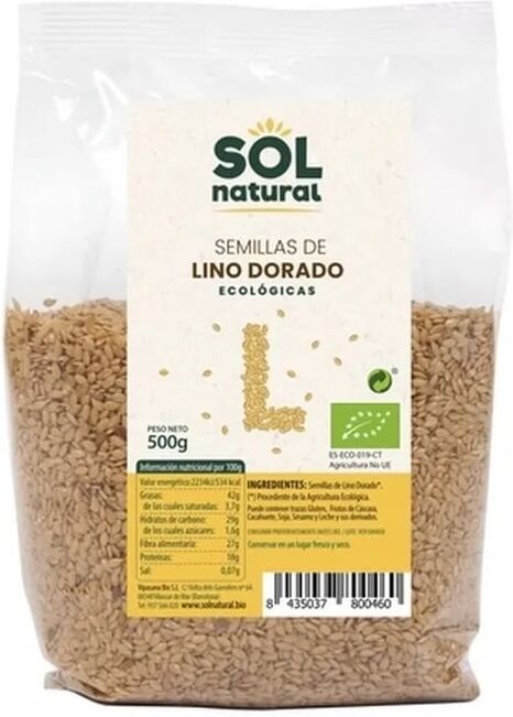 Sol Natural SEMENTES DE LINHO DOURADO BIO