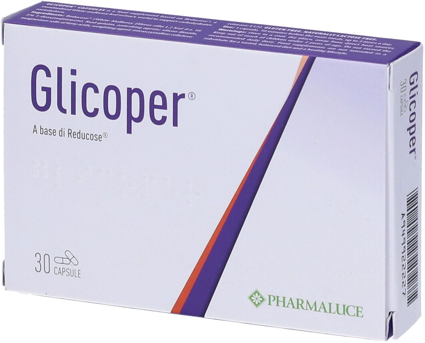 PHARMALUCE Srl Pharmaluce, Glicoper, 30 Capsule