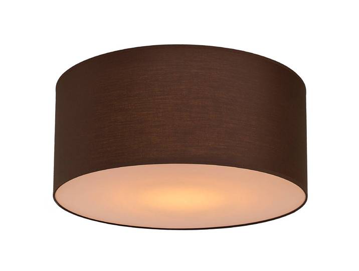 Plafonnier Pucket V Ø 55cm Marron Coton E27