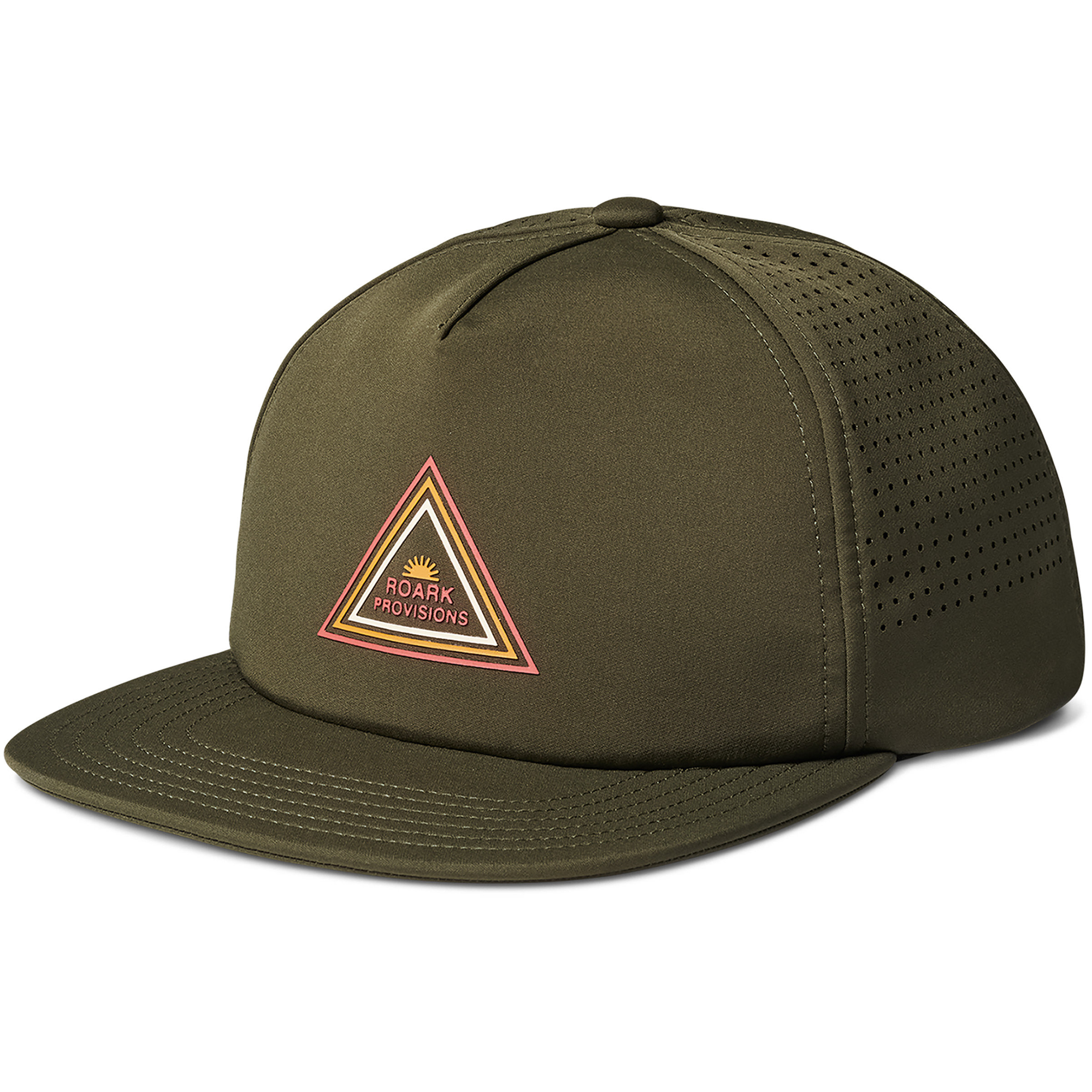 Roark Hytide Cap Basecaps oliv Lifestyle Elastisch