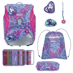 Scout Alpha Schulranzen-Set 4tlg