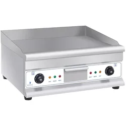 Helloshop26 - Doppelte elektrische Grillplatte 60 cm glatt 2 Heizzonen 2 x 3 200 Watt 14_0002858