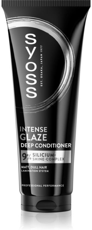 Syoss Intense Glaze Deep Conditioner après-shampoing intense pour des cheveux plus forts et plus brillants 250 ml