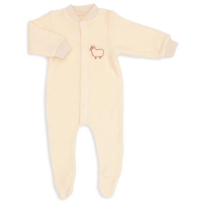 Engel - Kid's Einteiliger Schlafanzug 'Kleines Schaf' - Schlafanzug Gr 86/92 beige