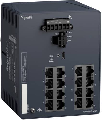 Schneider Electric MCSESM163F23F0 Netzwerk Switch