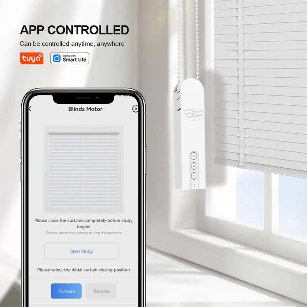 INF Moteur Intelligent ZigBee pour Rideaux à Cordon et Stores Enrouleurs - Contrôle Facile et Automatisé