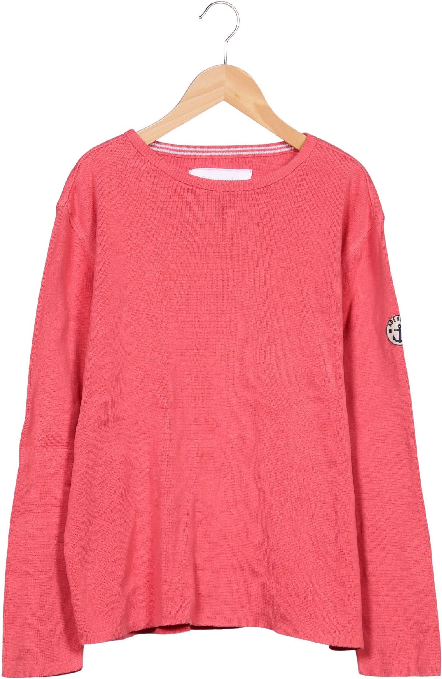 Adenauer & Co Damen Pullover, Pink, Gr. L, Baumwolle - Second Hand