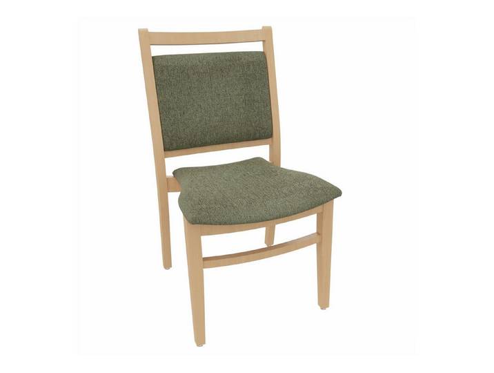 einrichtungsdesign24 Esszimmerstuhl André ohne Armlehnen – Ideal für Senioren im Pflegeheim oder Zuhause, Seniorenstuhl, Pflegestuhl