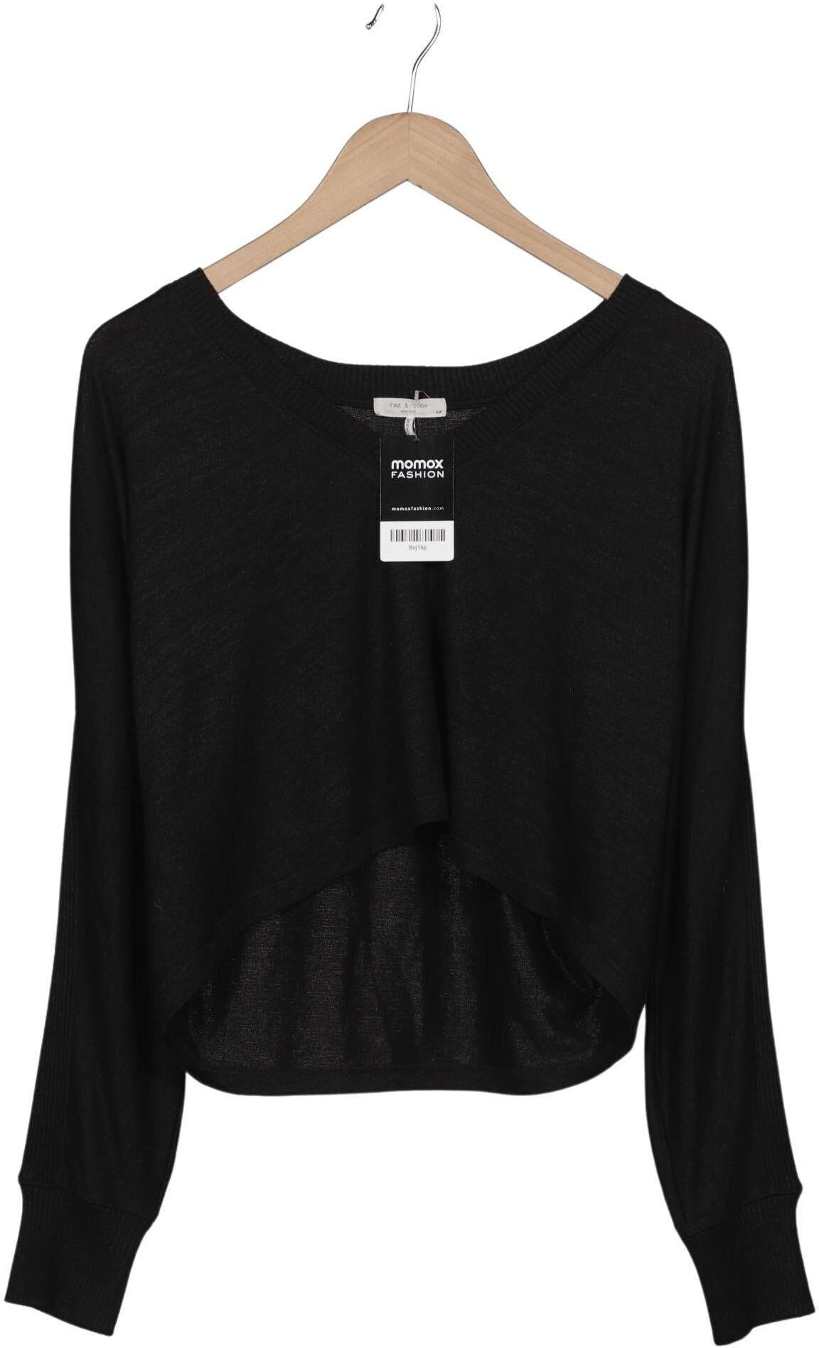 rag & bone Damen Pullover, Schwarz, Gr. S, kein / Etikett - Second Hand