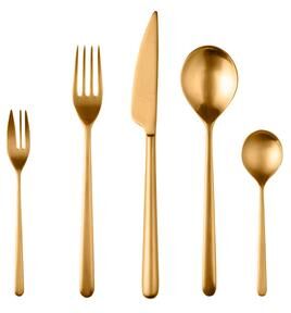 Mepra Linea Flatware Set with Cake Forks - 30 Pieces