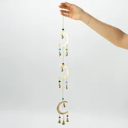 Indian Chimes - Moon Drop - 10  Bells - 6.5x63cm
