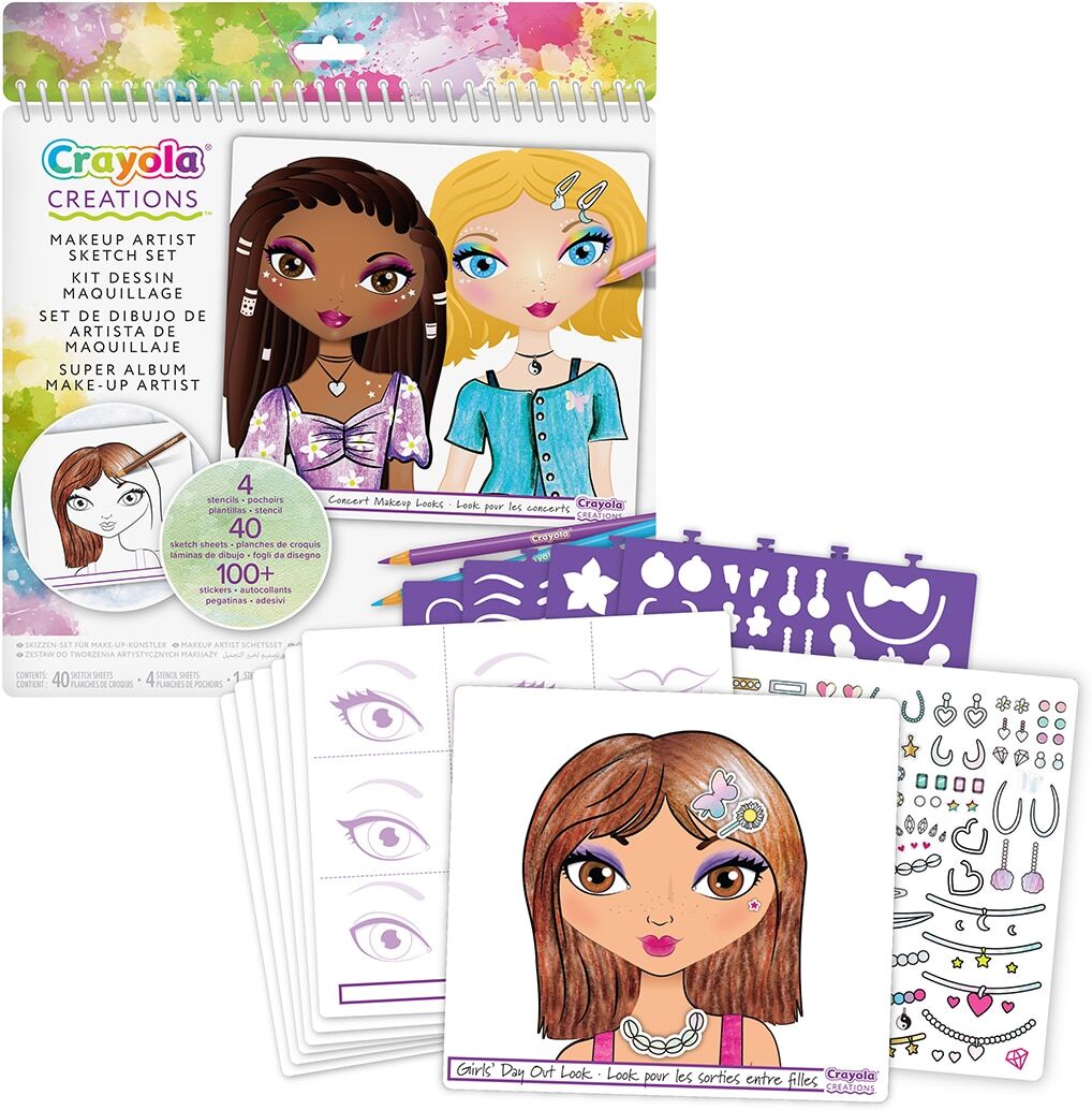 Crayola Creations Súper Album Maquillaje de Estrellas .