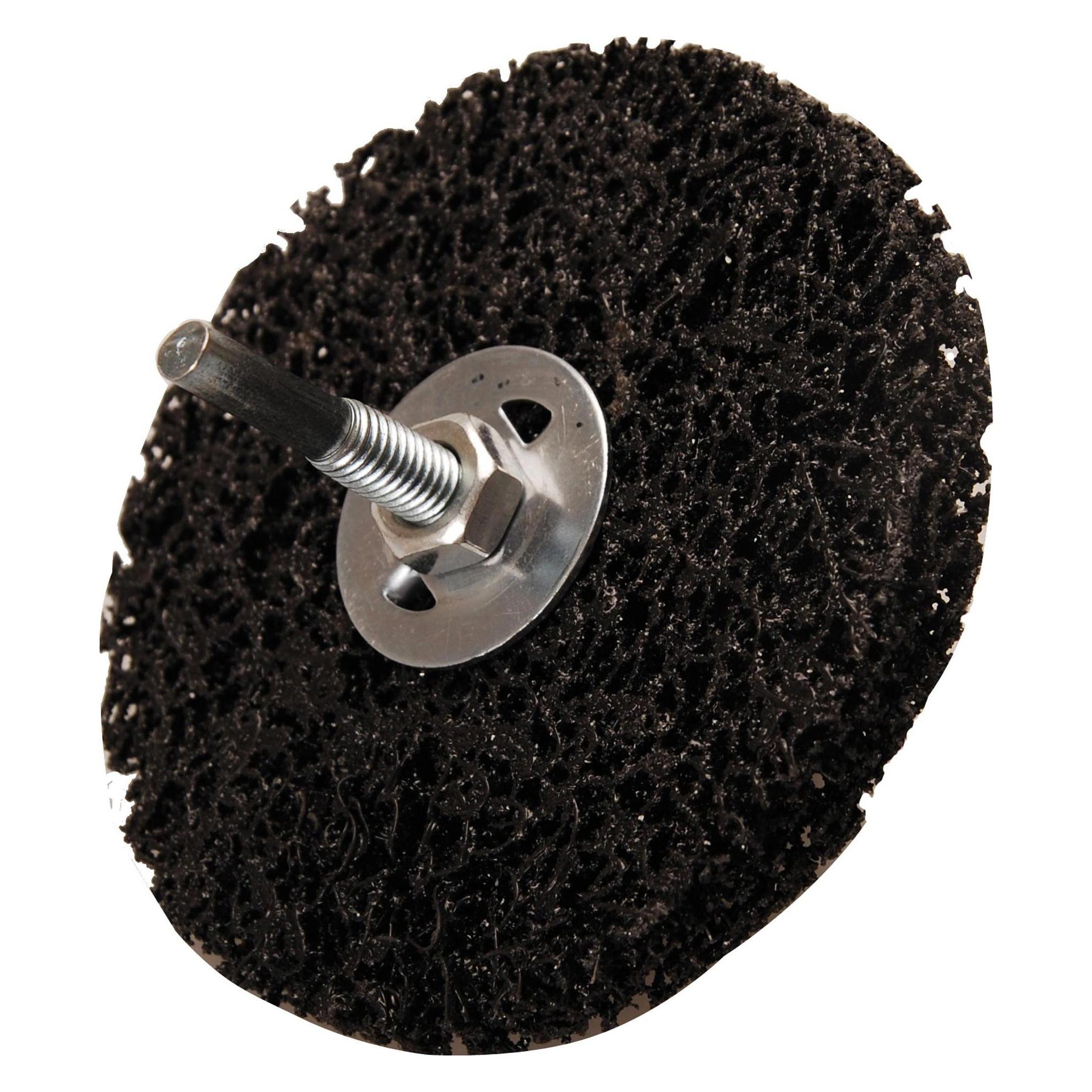 BGS Abrasiv-Schleifscheibe schwarz Ø 100 mm Aufnahmebohrung 8 mm (3978)