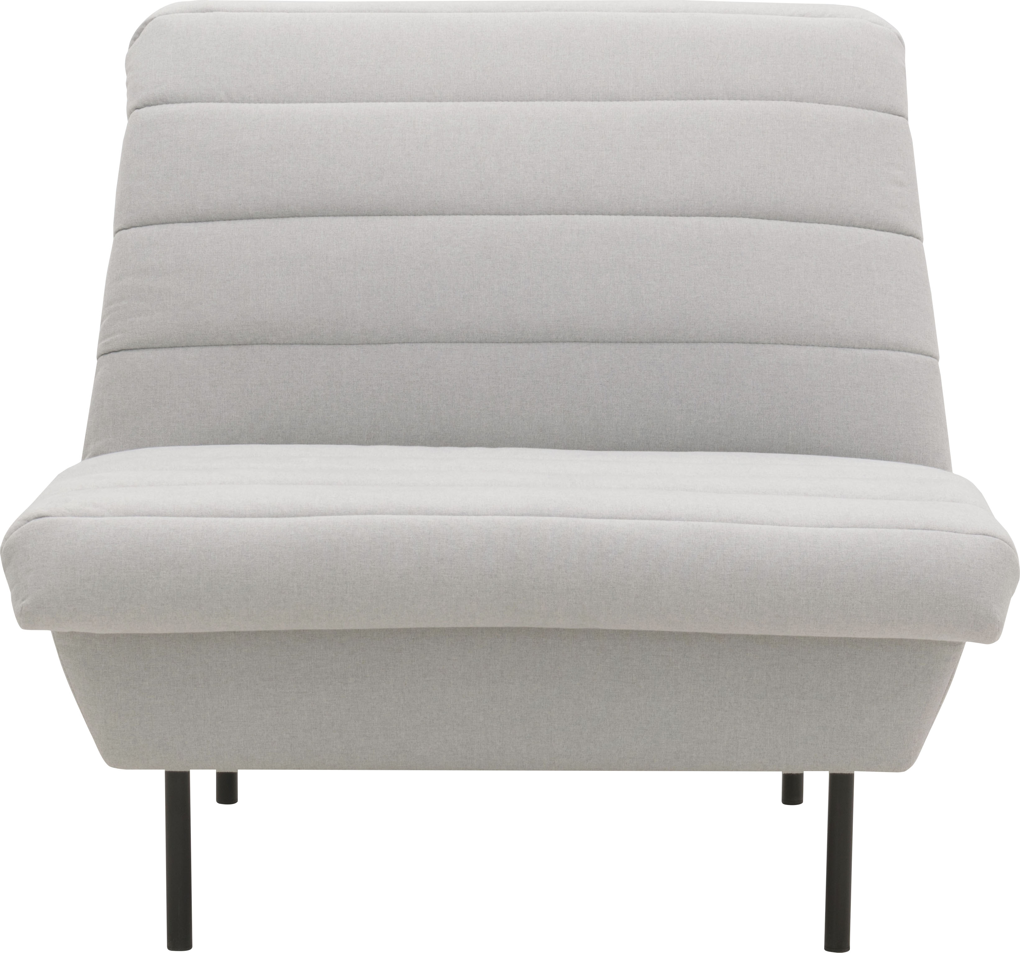 Sessel "LOOKS IX", silber, B:92cm H:92cm T:103cm, 100% Polyester, LOOKS BY WOLFGANG JOOP, Sessel, Sessel, Quersteppung, ohne Armlehnen