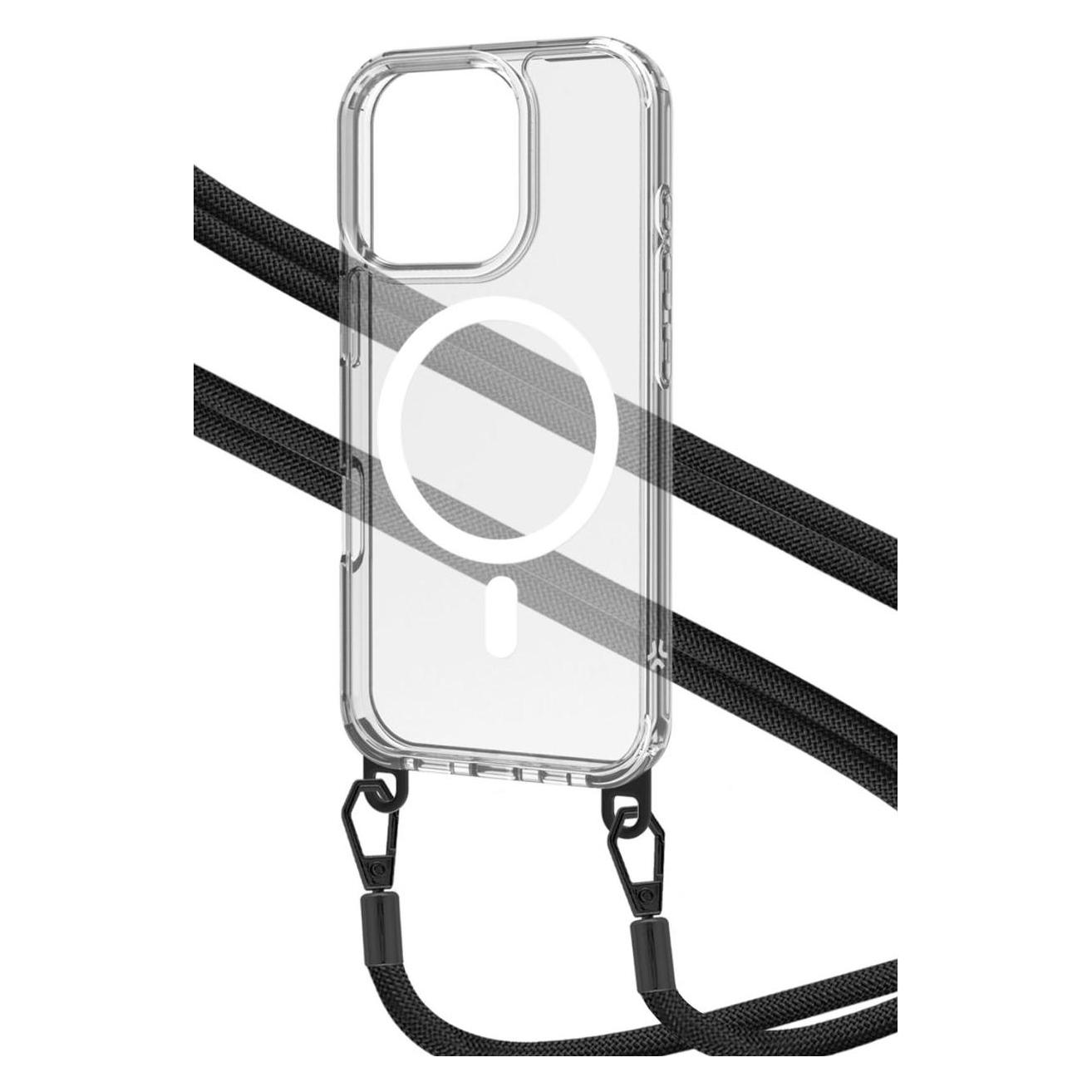 Celly Freedom MagCaseLace Schwarz für iPhone 16 (FREEDOMMAG1113)