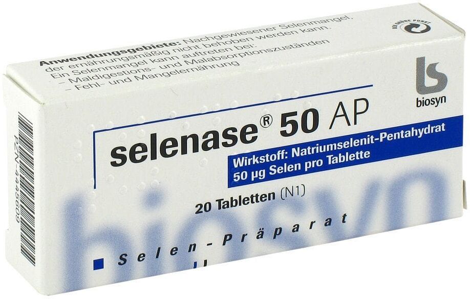 Selenase 50 Ap Tabletten
