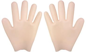 The Handy Homestead Anti Slip Silicone Moisturizing Gloves For Dry Cracked Hands s