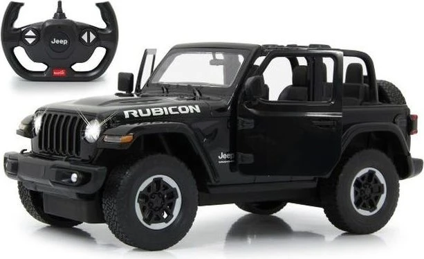 Deluxe Car Series - Jeep Wrangler JL, RC schwarz, Maßstab 1:14, 2,4 GHz