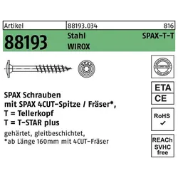 Spax, Schrauben, Holzbauschrauben