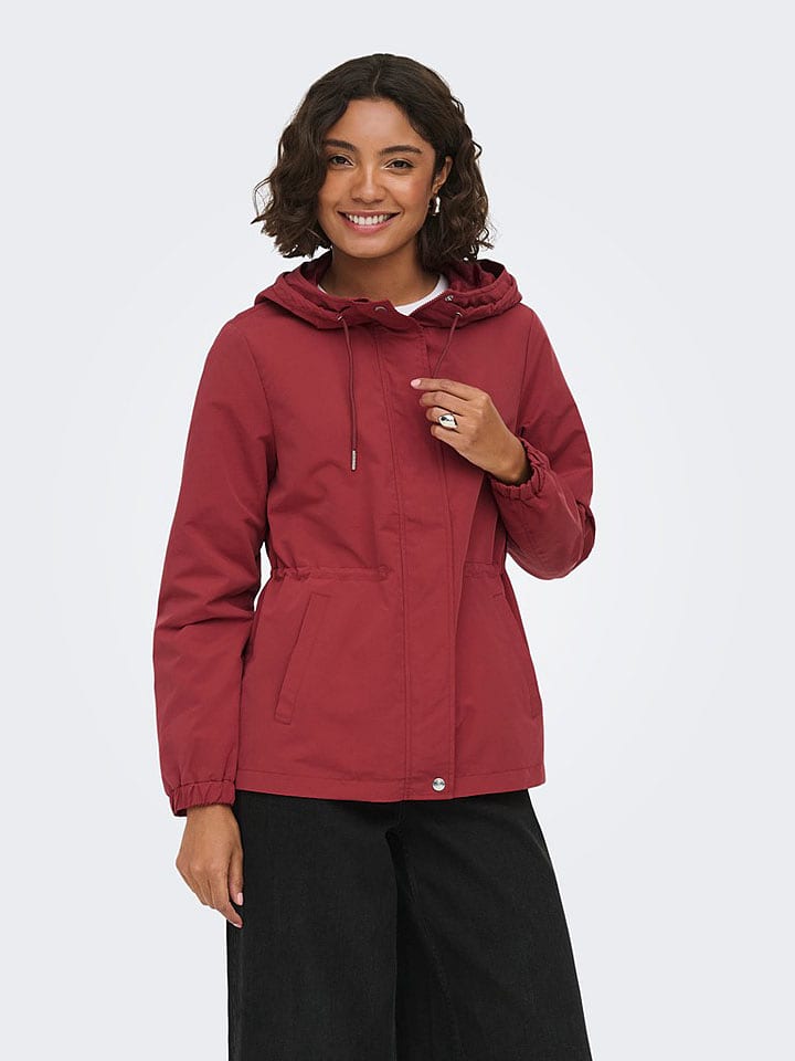 ONLY Parka in Rot - XL
