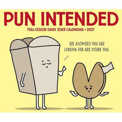 Pun Intended 2027 5.4 X 6.2 Box Calendar