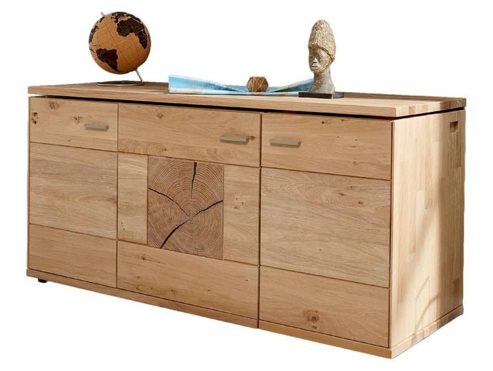 Musterring Sideboard PORTLAND, wildeiche, Massivholz