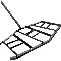 Wiltec, Gartenhandwerkzeug, Schleppegge 217x106cm Wiesenegge Wiesenschleppe Rasentraktor Feldegge