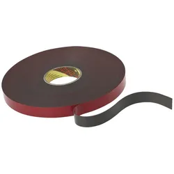 3M, Klebeband, Doppelseitiges Klebeband VHB 4655 F, 1,5mm x 12mm x 33m dunkelgrau (12 mm)