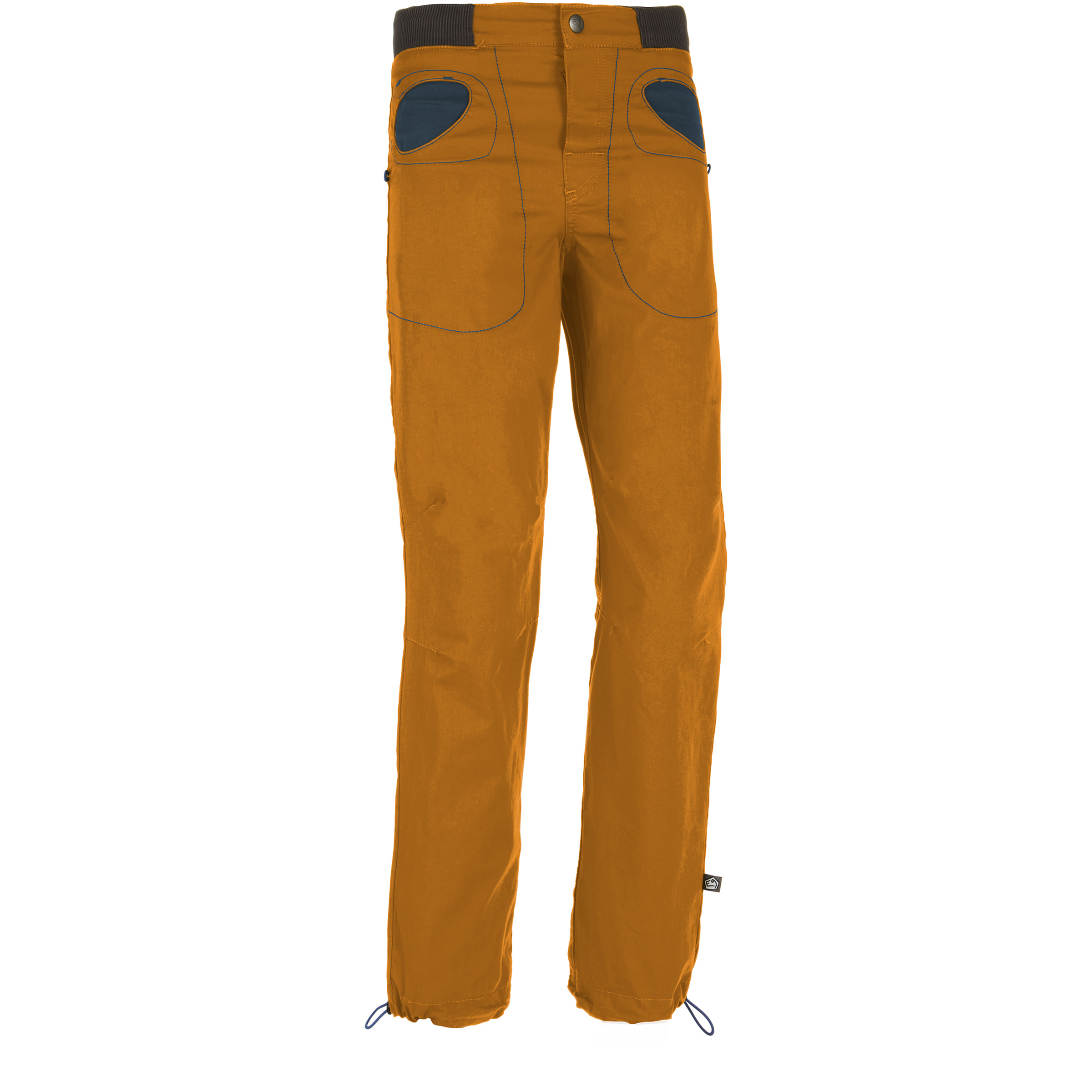 E9 B Rondo Story Hose Kinder Kletterhose orange Größe 122 Bouldern | Sportklettern Hautfreundlich