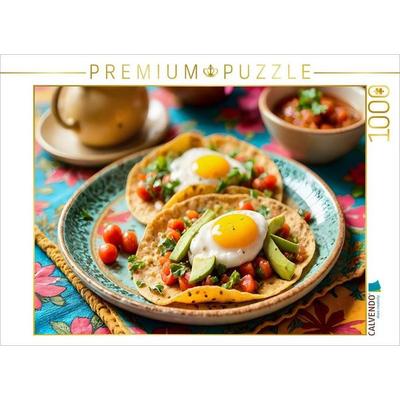 CALVENDO Puzzle Tortilla Española - Mediterraner Genuss | 1000 Teile Lege-Größe 64x48cm Foto-Puzzle für glückliche Stunden