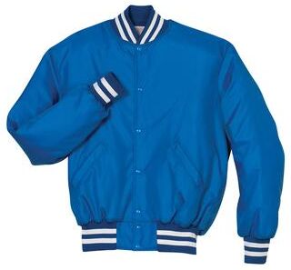 Holloway 229140 Heritage Jacket in Royal/White size XL   Nylon