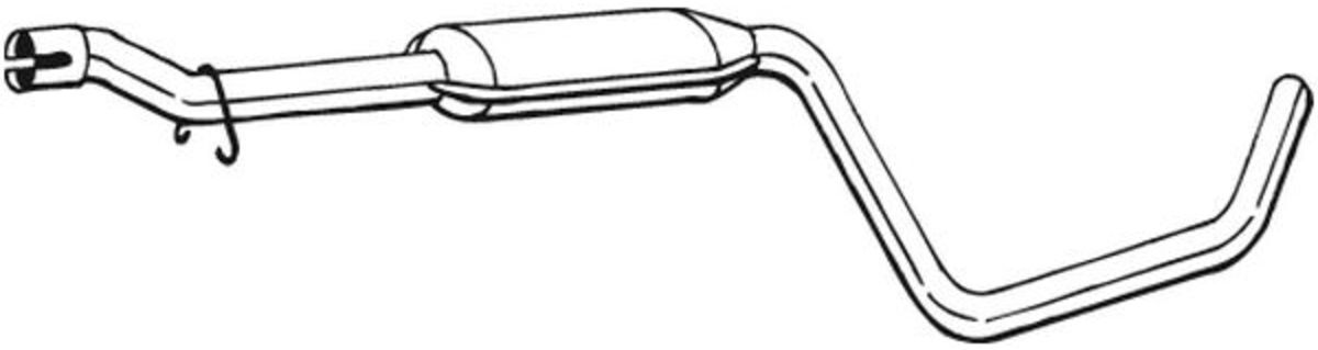 Mittelschalldämpfer BOSAL 284-261