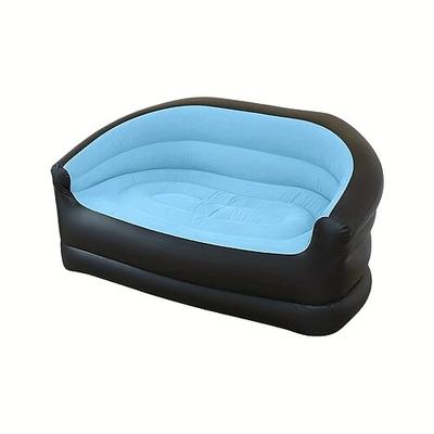 Aufblasbares, faltbares Sofa mit Luftpumpe, unverzichtbar für Camping, Picknicks, Balkone, Wohnzimmer