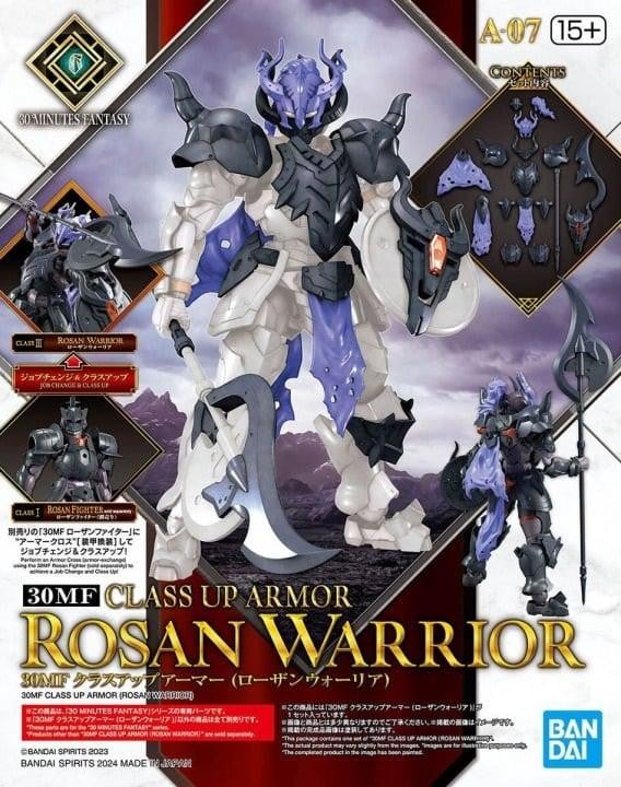 Rosan Warrior Versterkte Bepantsering Modelbouwsset 30Mf