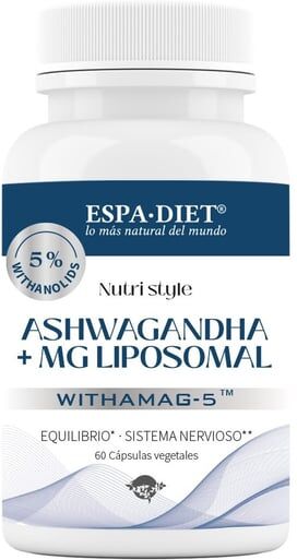 Espadiet Ashwagandha + Mg Liposomal 60 Caps