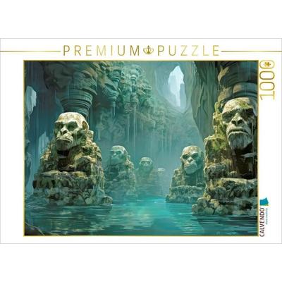 CALVENDO Puzzle Ruinen verlorener Zivilisationen | 1000 Teile Lege-Größe 64x48cm Foto-Puzzle für glückliche Stunden