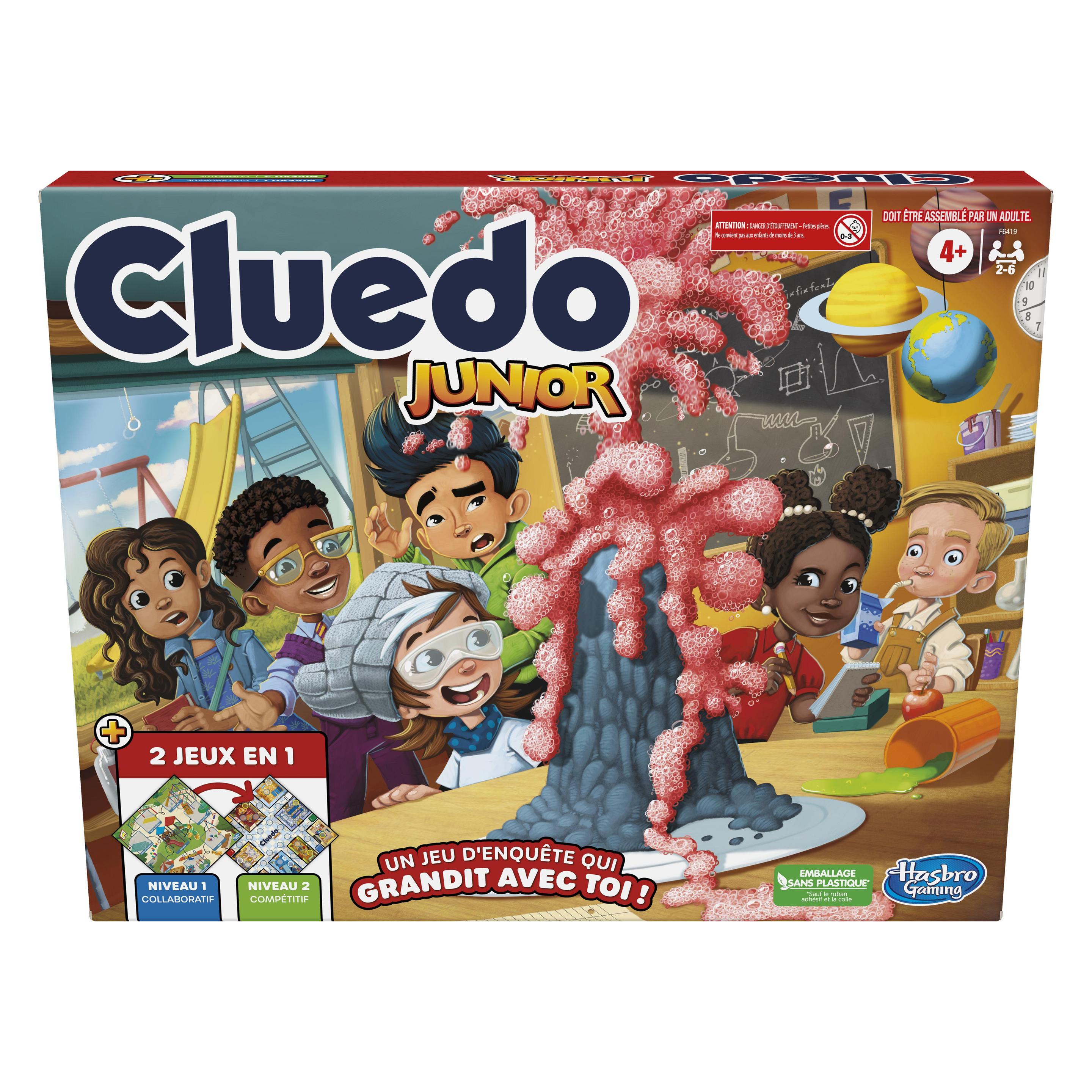 Hasbro Gaming Cluedo Junior (Niederländisch, 2 - 6 Spieler) (F6419104)