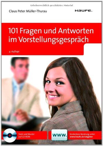 Müller-Thurau, Claus Peter - 101 Fragen und Antworten im Vorstellungsgespräch - Preis vom 02.10.2026 23:42:20 h