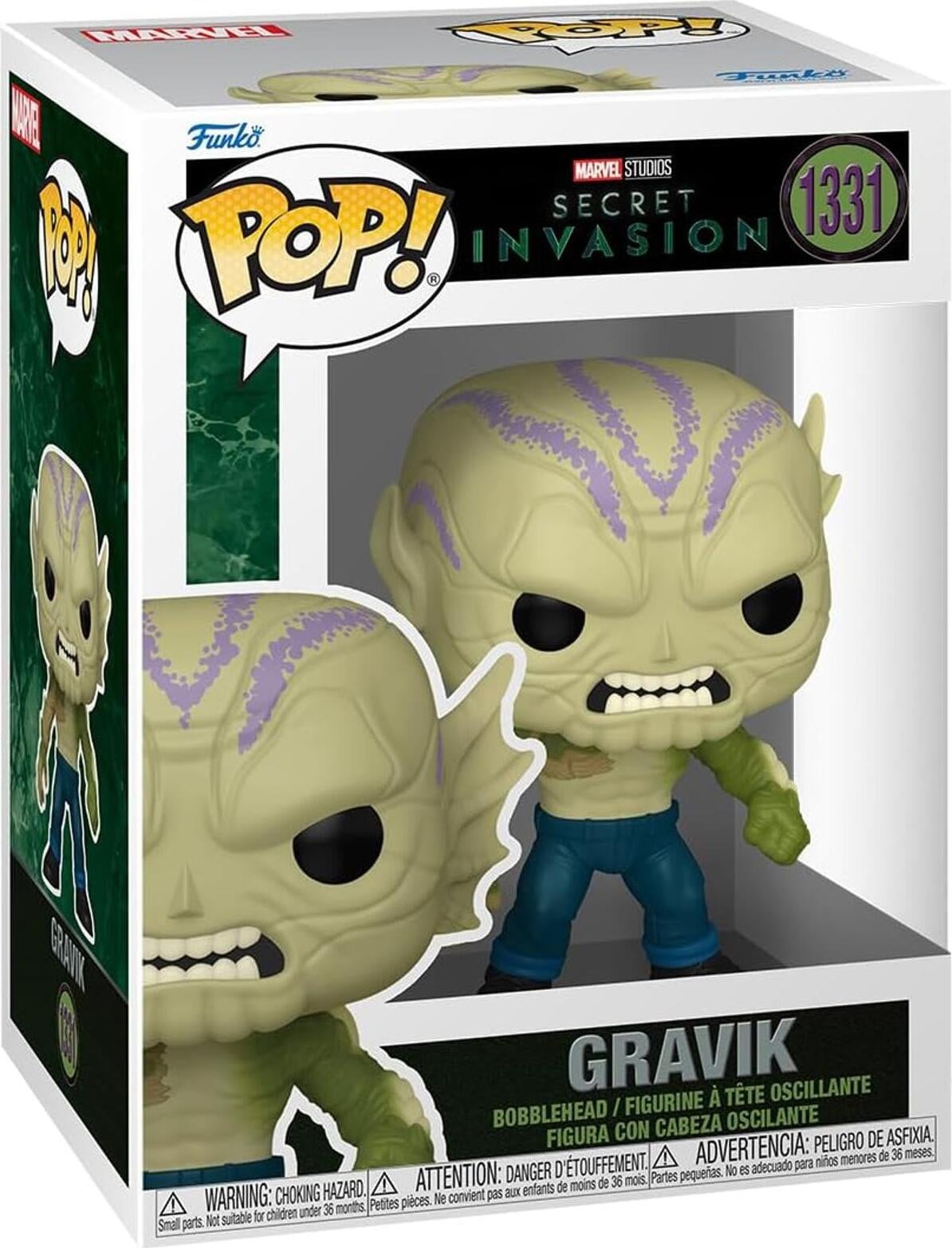 Funko Pop! Vinyl Figuur Marvel Secret Invasion - Gravik 1331