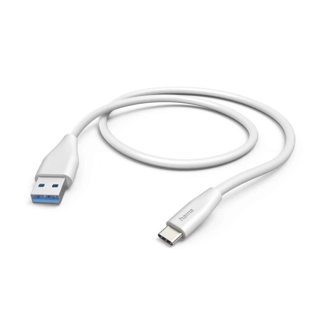 Hama 480 Mbit/s Stecker USB A auf USB C 1,5 m 201596 (Weiß) 00201596