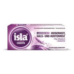 isla cassis Halspastillen bei Halskratzen und Reizhusten 30 St